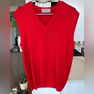 Vintage Colombo V-Neck in Red